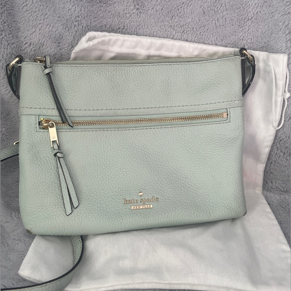 Kate Spade aqua crossbody